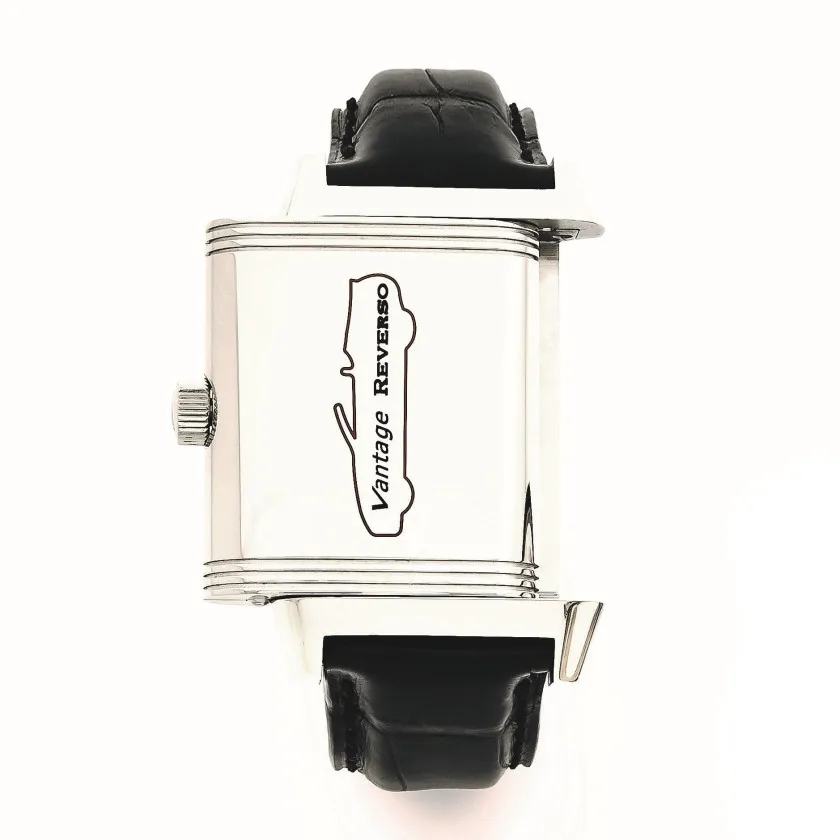 Jaeger-LeCoultre Reverso 240.8.72 46mm Stainless steel Black 1