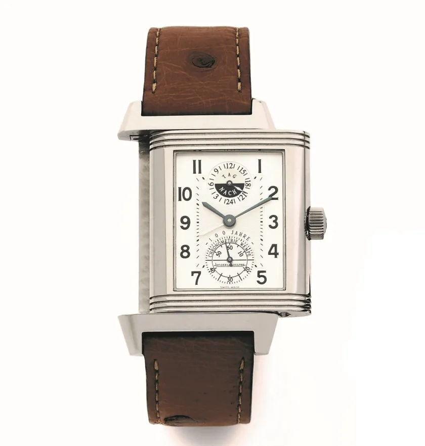 Jaeger-LeCoultre Reverso 240.8.72 46mm Stainless steel Silver