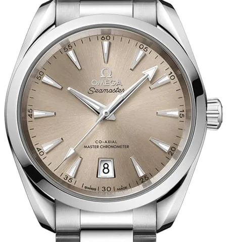 Omega Aqua Terra 220.10.38.20.09.001 38mm Stainless steel Beige