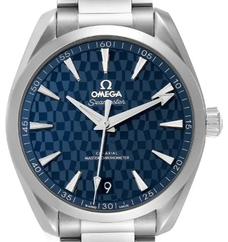 Omega Aqua Terra 522.12.41.21.03.001 41mm Steel Blue