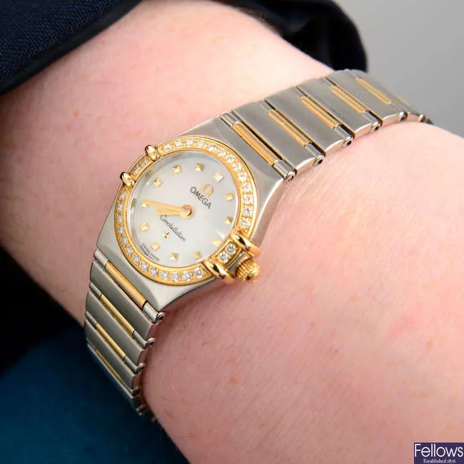 Omega Constellation 895.1243 22mm Diamond White 5