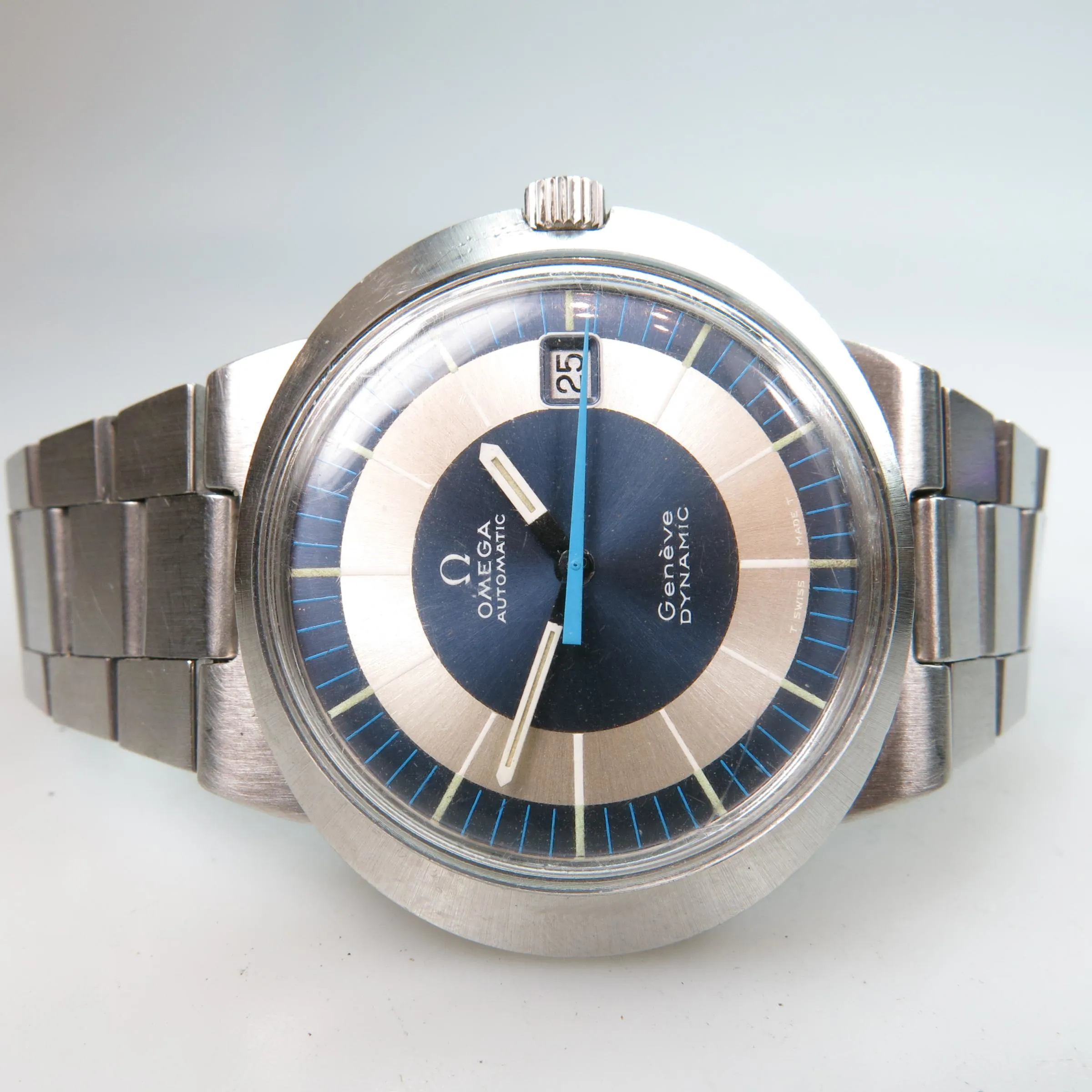 Omega Dynamic 566.0015 41mm Stainless steel Blue 2