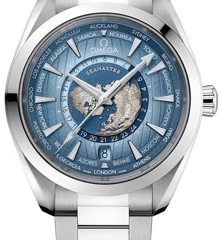 Omega Aqua Terra 150M 220.10.43.22.03.002 43mm Stainless steel Blue