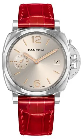 Panerai Luminor Due PAM 01248 38mm Stainless steel Ivory