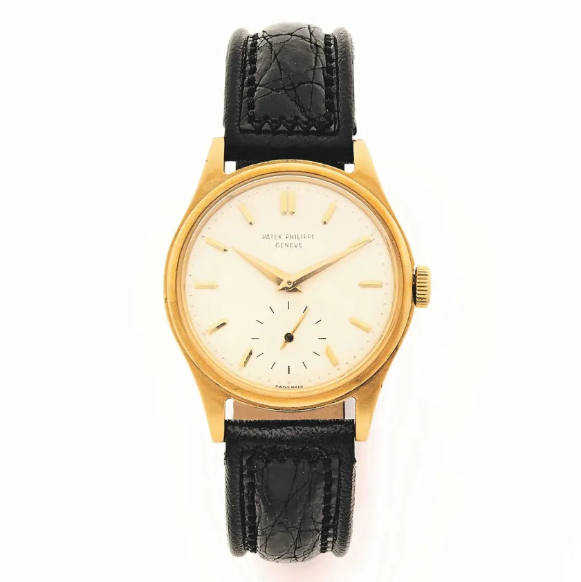 Patek Philippe Calatrava 2509 35mm Yellow gold Silver