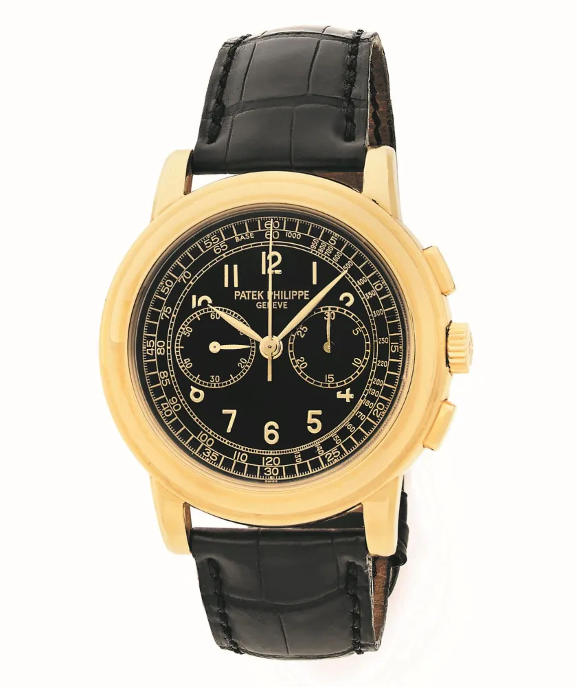 Patek Philippe Chronograph 5070 42mm Yellow gold Noir