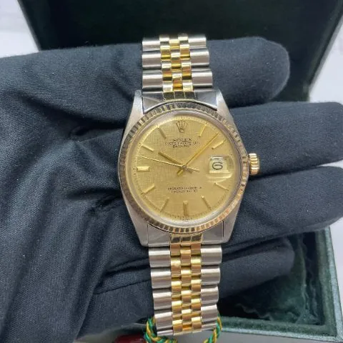 Rolex Datejust 1601 36mm Yellow gold and Stainless steel Gold