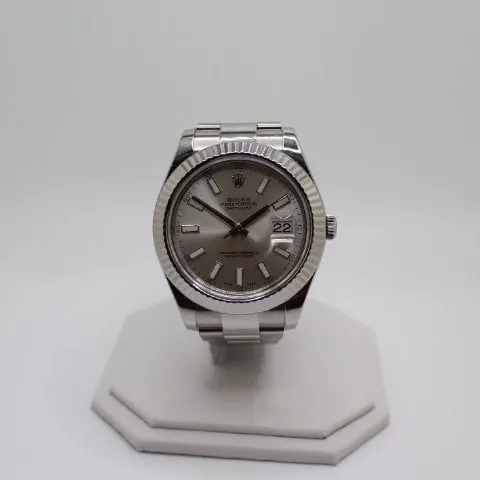 Rolex Datejust II 116300 41mm Stainless steel Silver