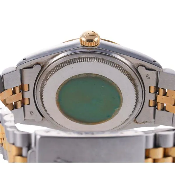 Rolex Datejust 36 16013 36mm Yellow gold and stainless steel Blue 3