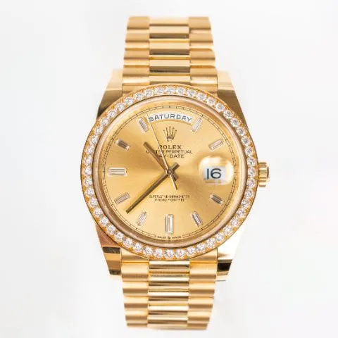 Rolex Day-Date 40 228348RBR 40mm Yellow gold Gold