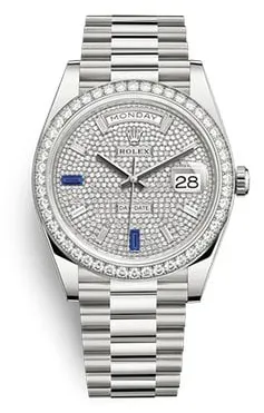 Rolex Day-Date 40 228349RBR 40mm White gold White