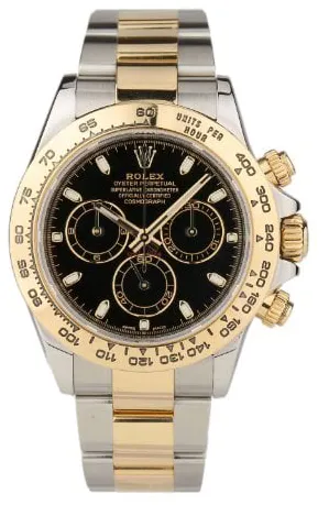 Rolex Daytona 116503 40mm Yellow gold and Stainless steel Black