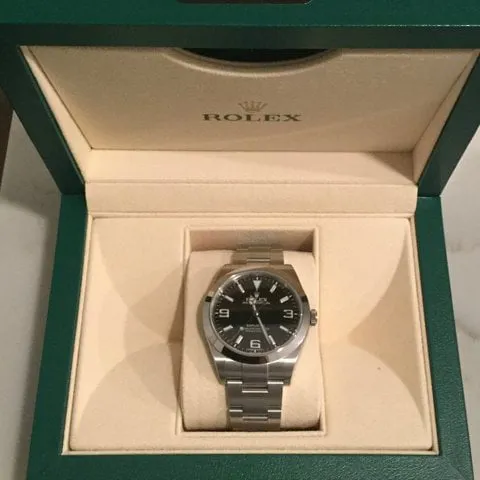 Rolex Explorer 214270 39mm Stainless steel Black