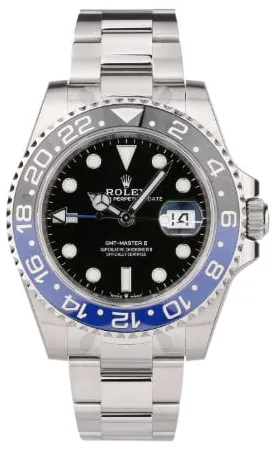 Rolex GMT-Master II 126710BLNR 40mm Stainless steel Black