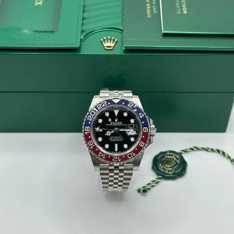 Rolex GMT-Master II 126710BLRO 40mm Stainless steel Black