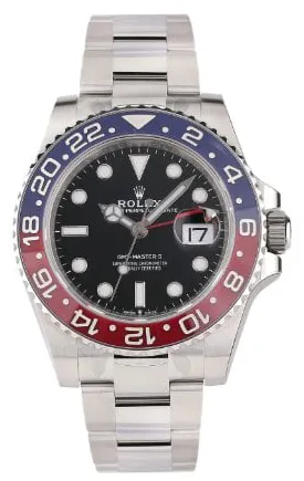 Rolex GMT-Master II 126710BLRO 40mm Stainless steel Black