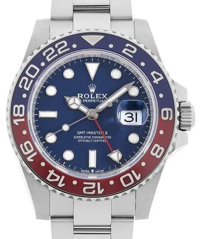 Rolex GMT-Master II 126719BLRO 40mm White gold Blue