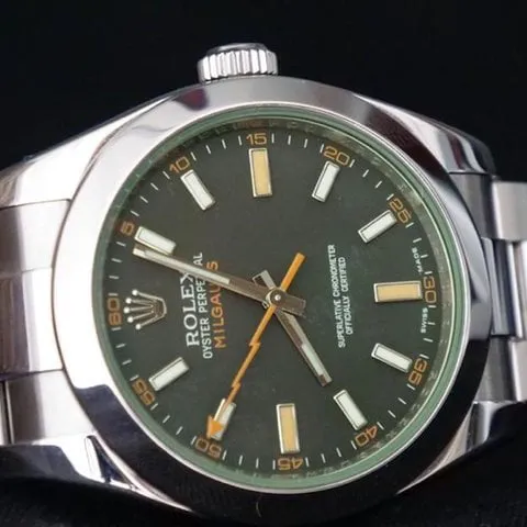 Rolex Milgauss 116400GV 40mm Stainless steel Black