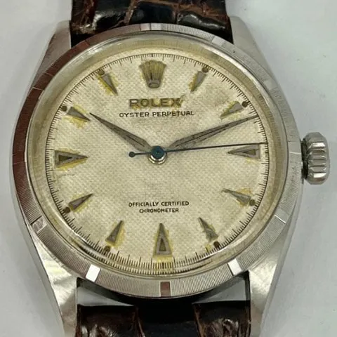 Rolex Oyster Perpetual 34 6285 34mm Steel White