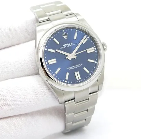 Rolex Oyster Perpetual 41 124300 41mm Stainless steel Blue