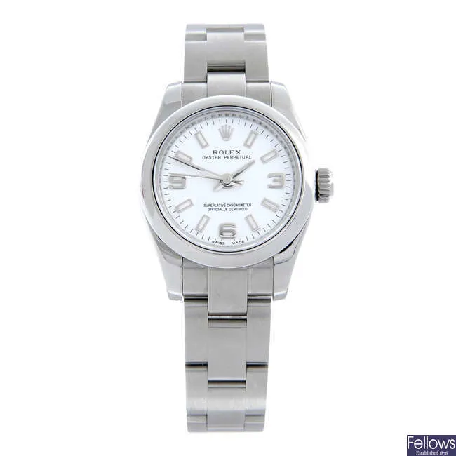 Rolex Oyster Perpetual 26 176200 26mm Stainless steel White