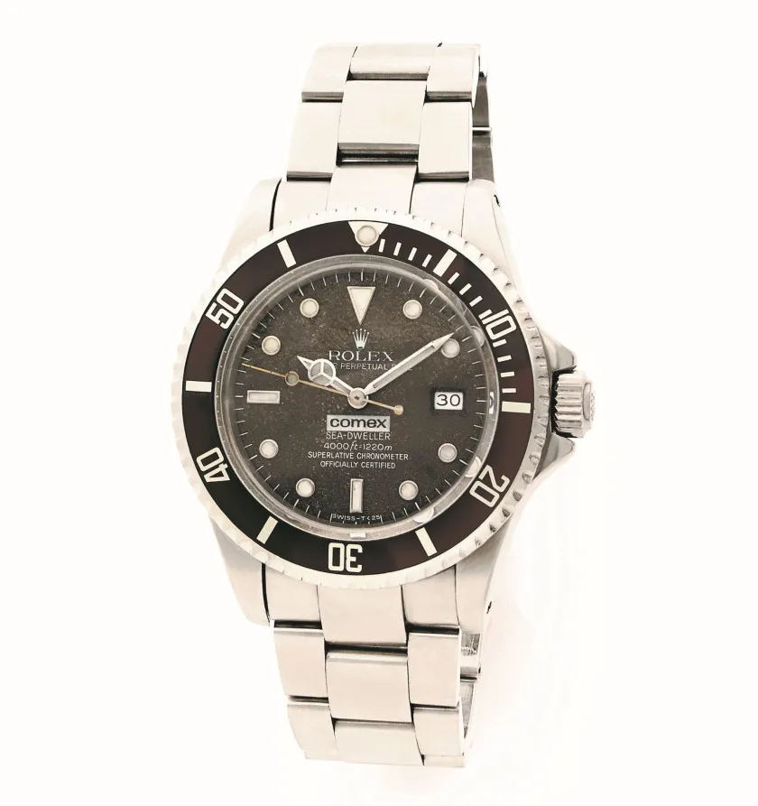 Rolex Sea-Dweller 16660 40mm Stainless steel Brown