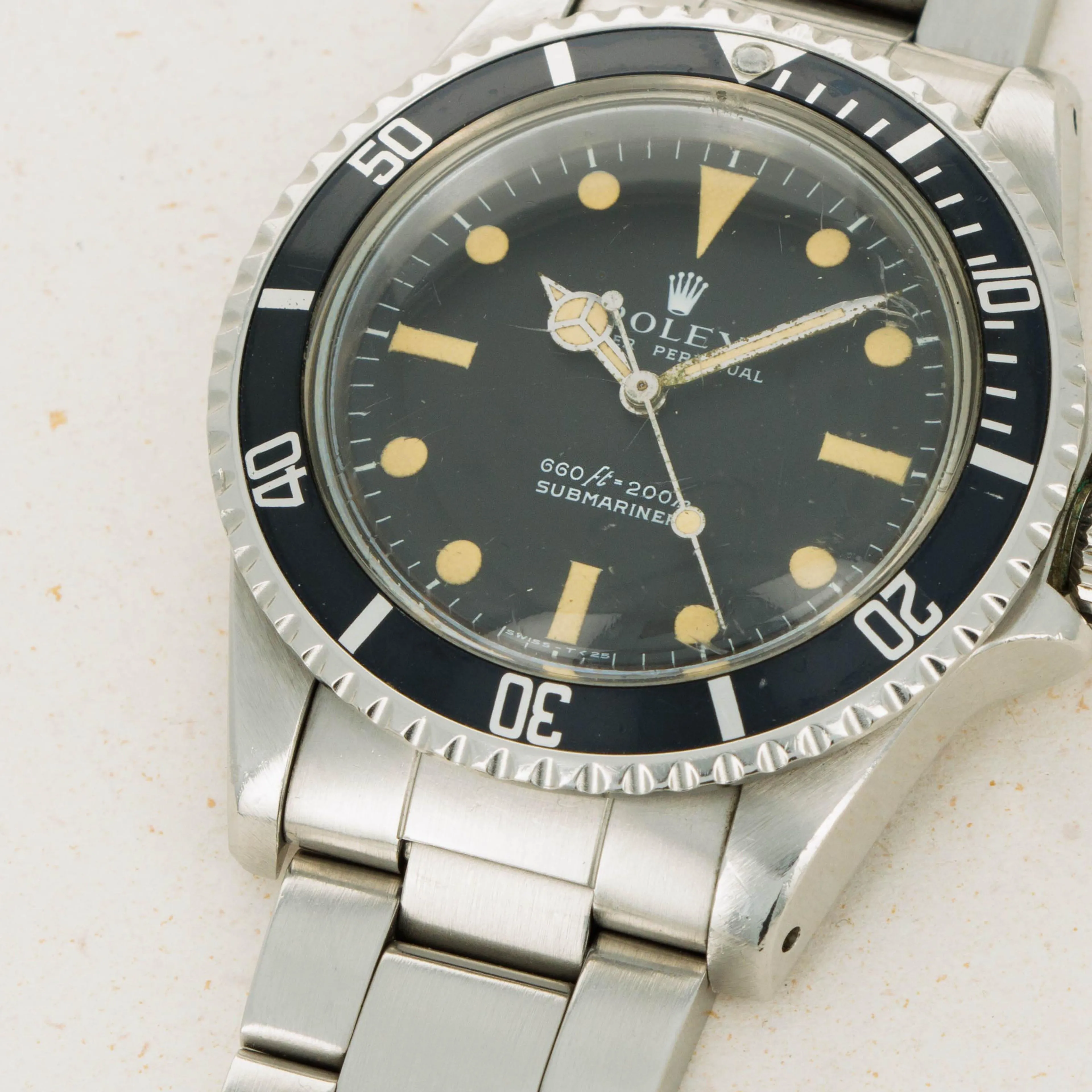 Rolex Submariner 5513 40mm Stainless steel Black 2