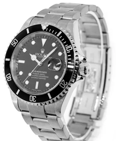 Rolex Submariner 16610 40mm Stainless steel Black