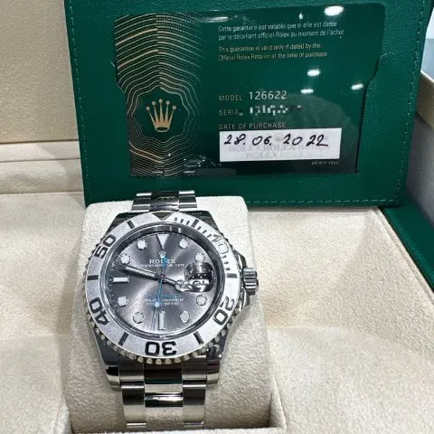 Rolex Yacht-Master 40 126622 40mm Stainless steel Gray