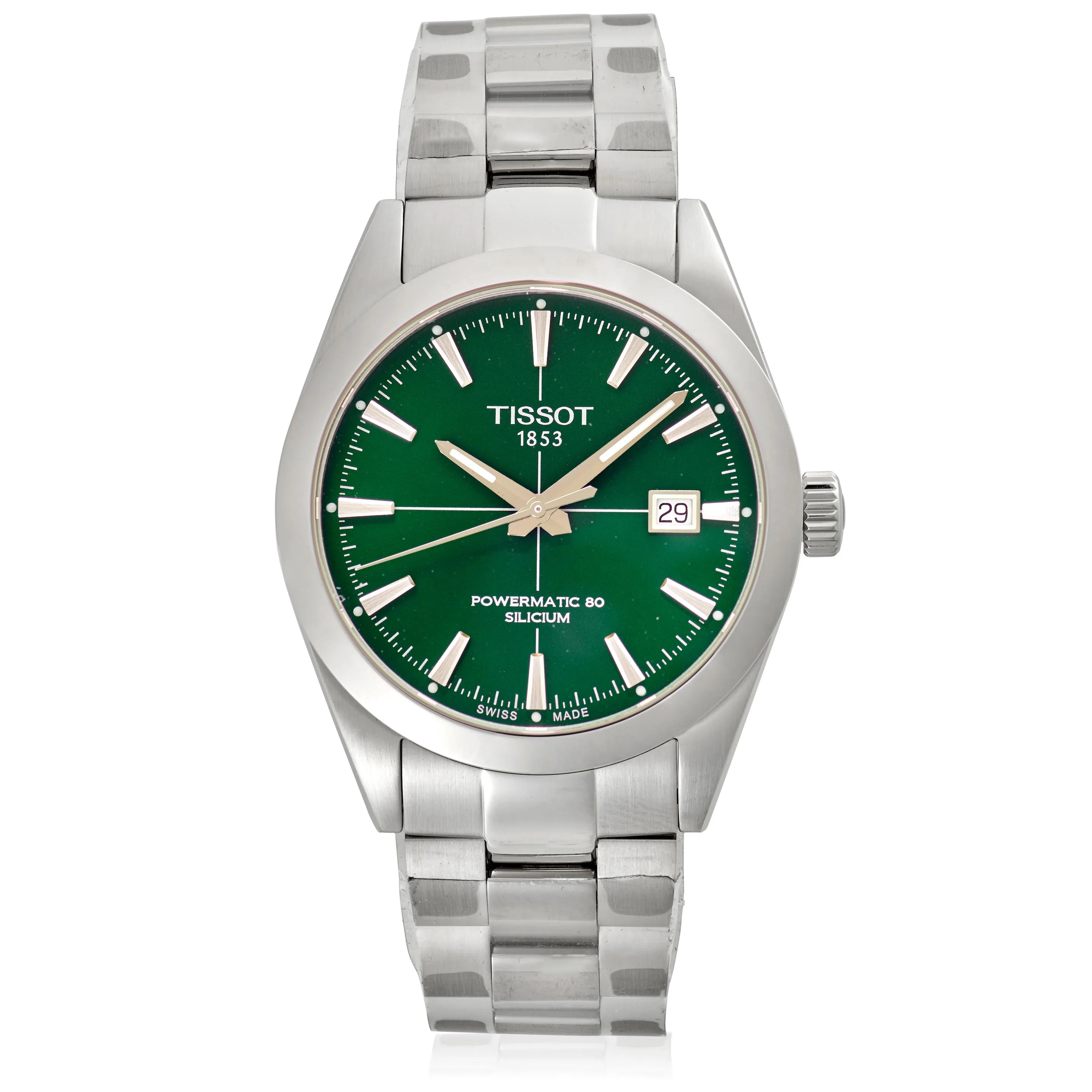 Tissot Powermatic T127407A 40mm Stainless steel Green