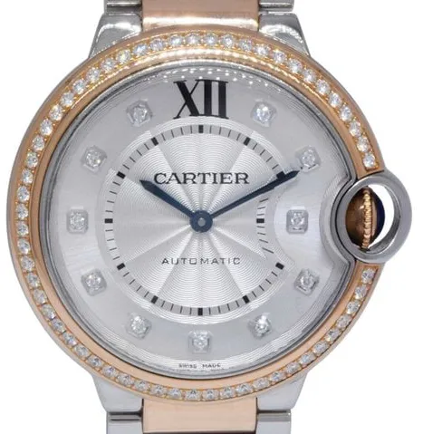 Cartier Ballon Bleu 3754 36mm Stainless steel Silver