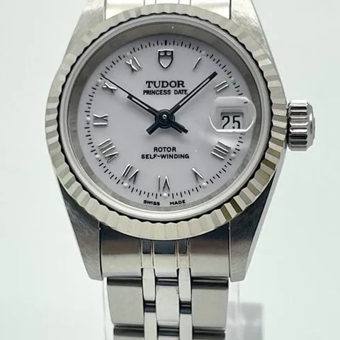 Tudor Prince Date 92414 25mm Stainless steel Silver