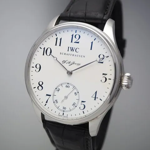 IWC Portuguese Hand-Wound IW544202 43mm Platinum