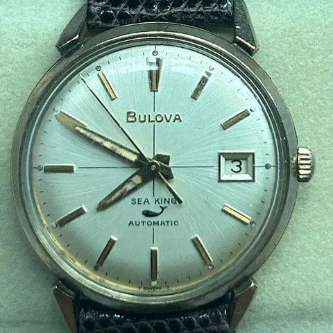 Bulova Sea King 33mm Yellow gold and Stainless steel