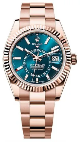 Rolex Sky-Dweller 336935 42mm Rose gold Blue