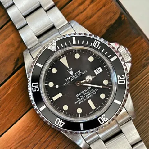 Rolex Sea-Dweller 16660 40mm Stainless steel Black