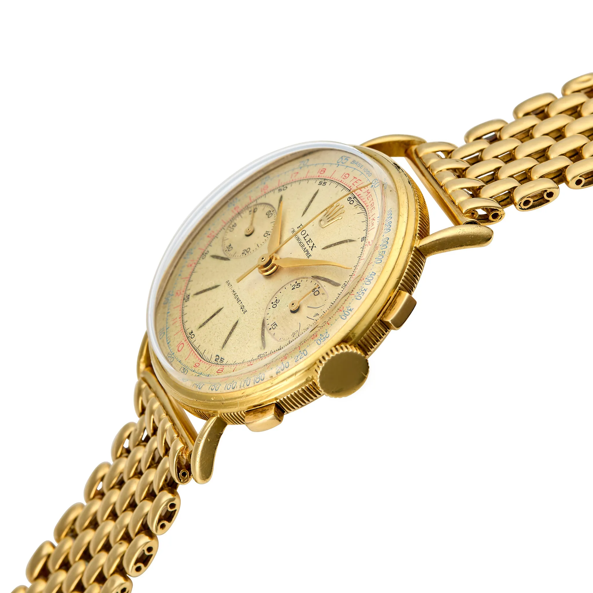 Rolex Chronograph 4062 36mm Yellow gold Silver 1