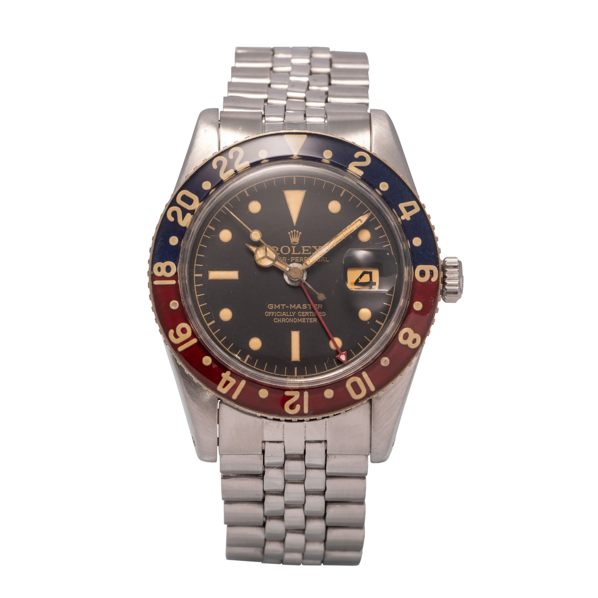 Rolex GMT-Master 6542 38.5mm Stainless steel Black