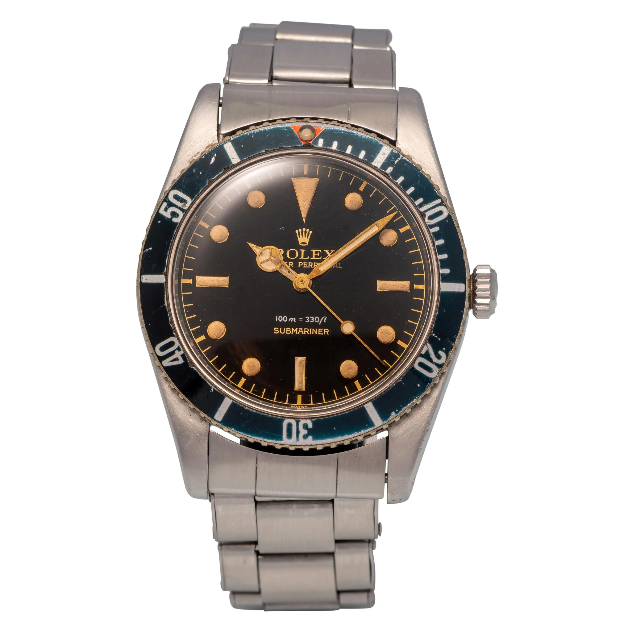 Rolex Submariner 5508 40mm Stainless steel Black