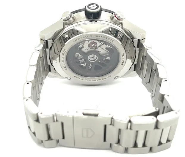 TAG Heuer Carrera CAR2A1W.BA0703 43mm Stainless steel Skeleton 2