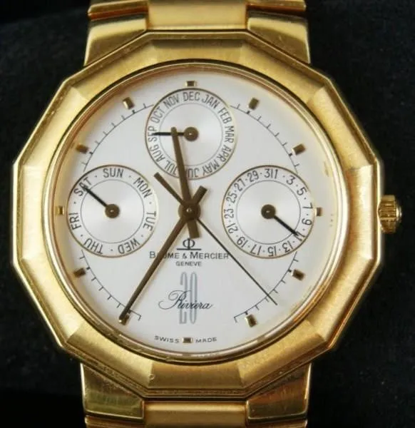 Baume & Mercier Yellow gold White