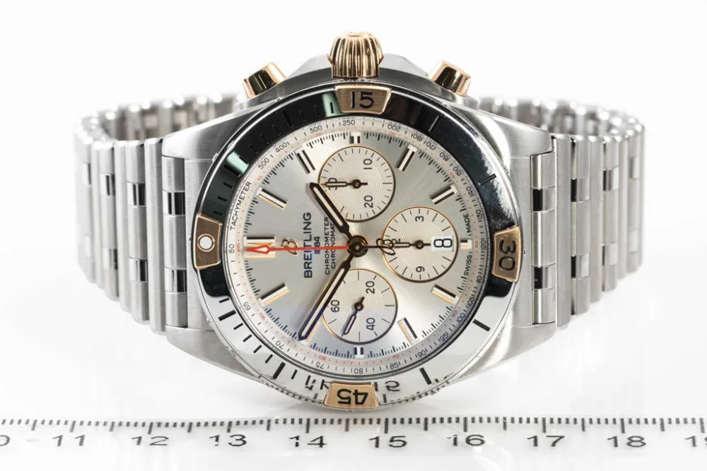 Breitling Chronomat IB0134 42mm Rose gold and stainless steel Silver 2