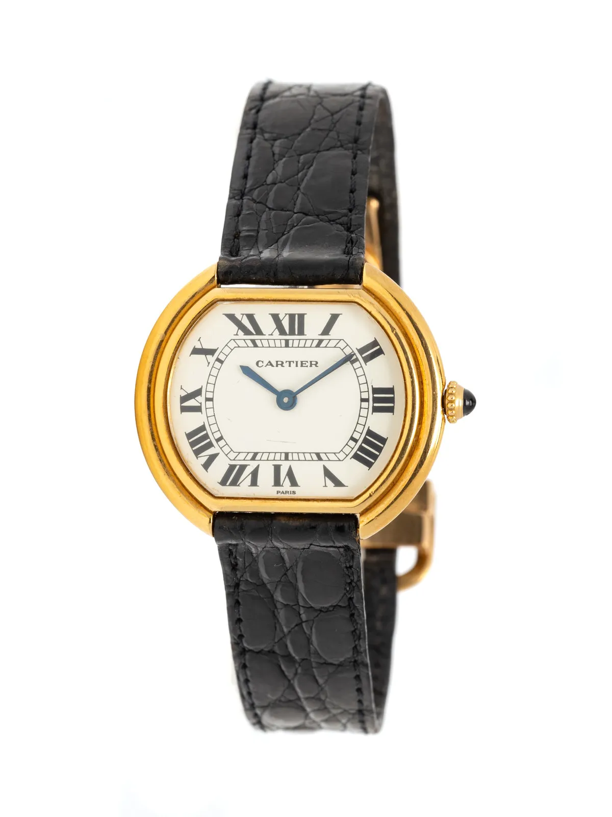 Cartier Ellipse 32mm Yellow gold White