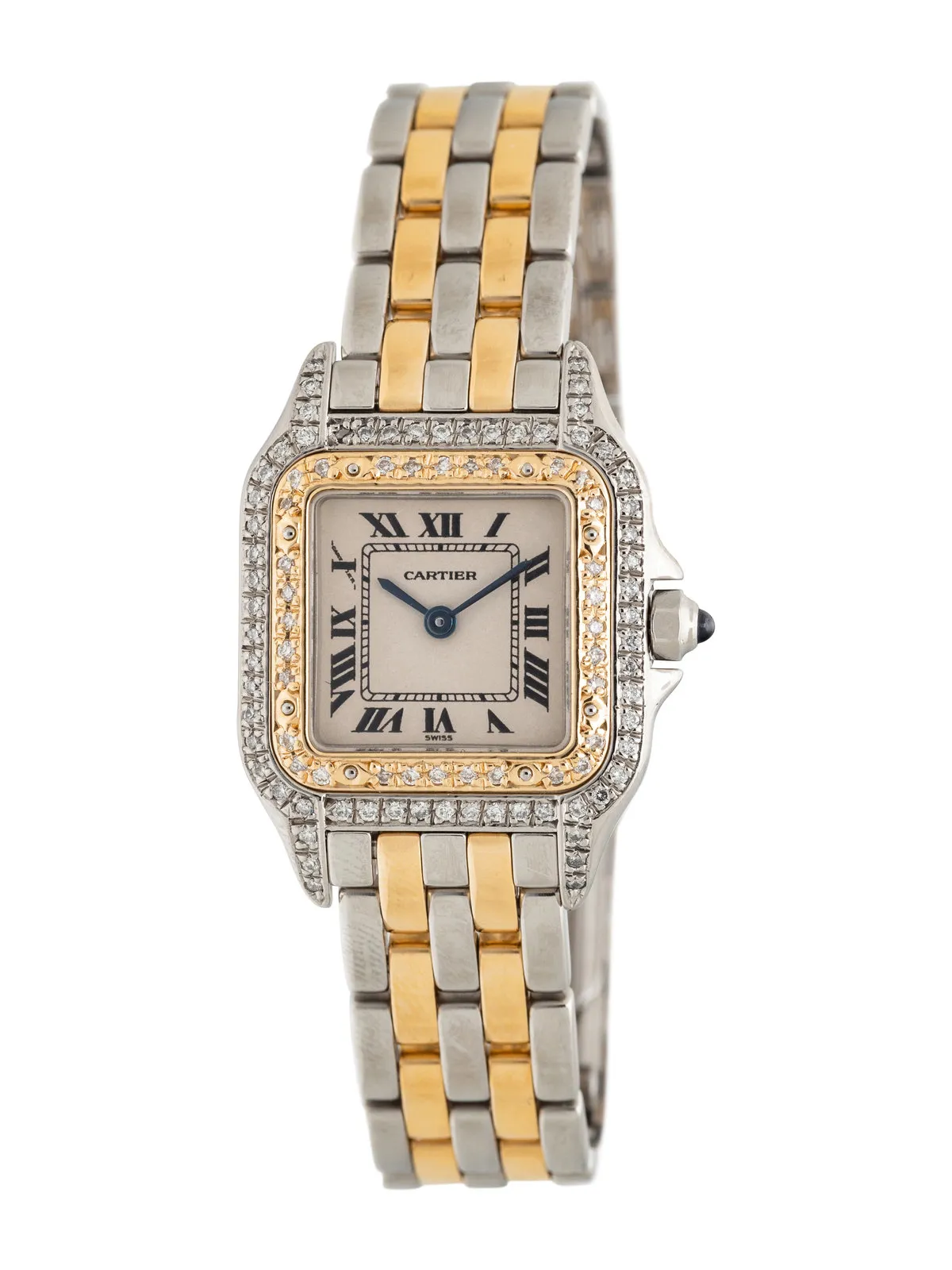 Cartier Panthère 1120 22mm Yellow gold and Stainless steel Silver