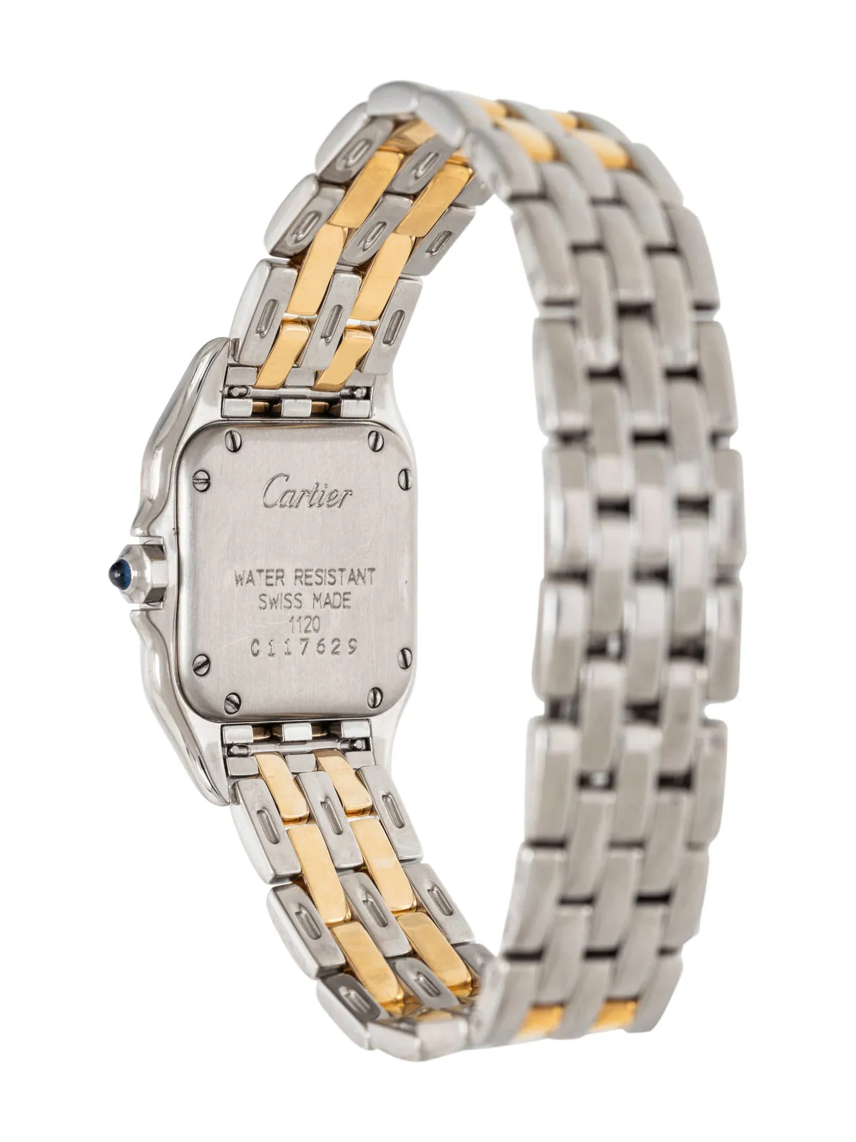 Cartier Panthère 1120 22mm Yellow gold and Stainless steel Silver 1