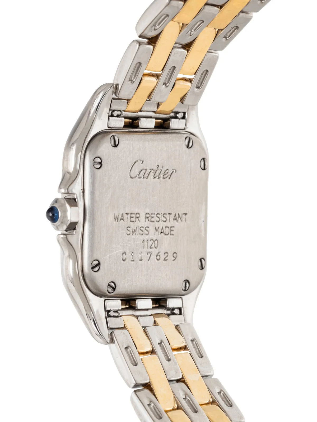 Cartier Panthère 1120 22mm Yellow gold and Stainless steel Silver 2