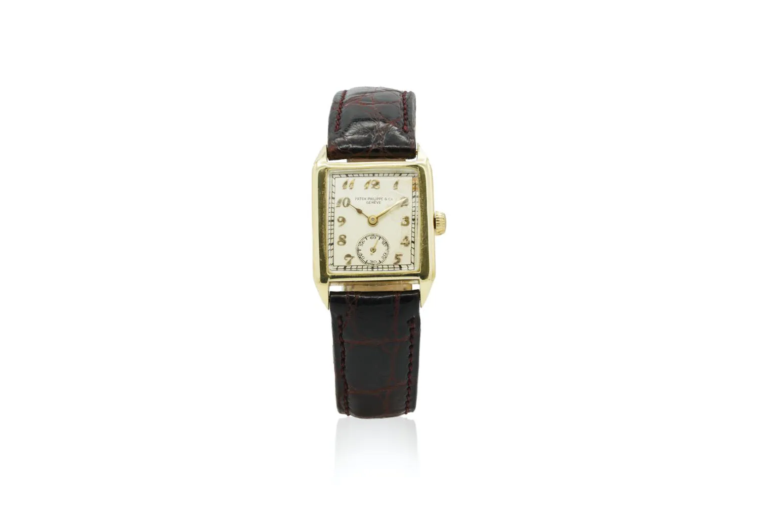 Patek Philippe Les Grecques 3775 25mm Yellow gold Ivory