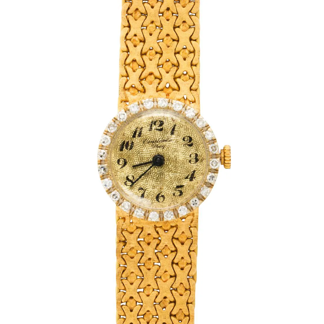 Swatch 21mm Yellow gold Champagne