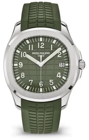 Patek Philippe Aquanaut 5168G-010 42mm White gold Green