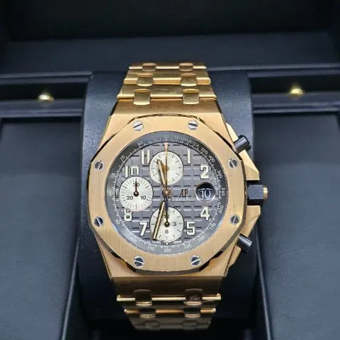 Audemars Piguet Royal Oak Offshore 26470OR.OO.1000OR.02 42mm Rose gold Gray